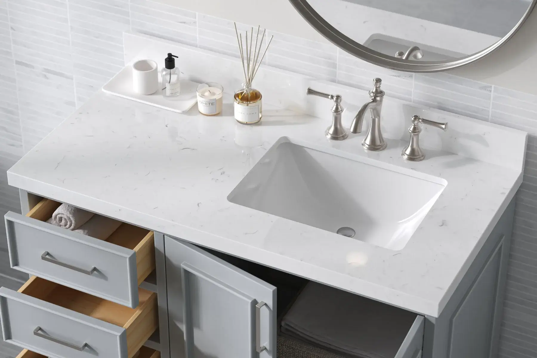 Luxury Bathroom Vanity - Midrand